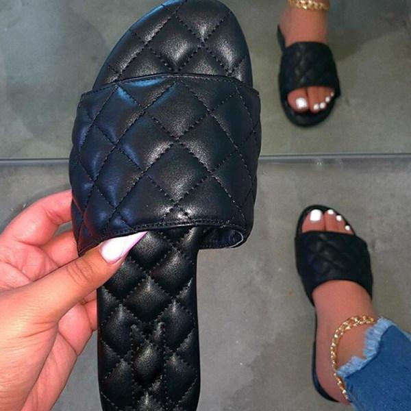 Women's fashion flat bottom comfortable slippers