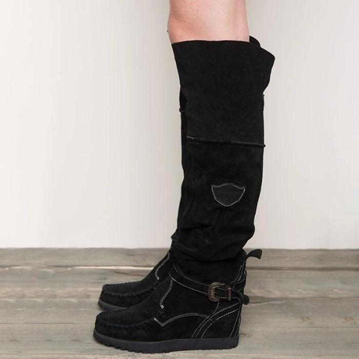Women Casual Comfy Mid-Calf Boots
