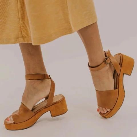 Pi Clue Leather Summer Sandals