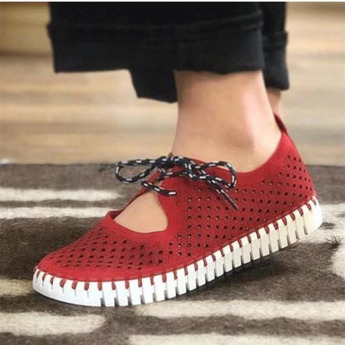 Breathable Hollow Out  Mesh Loafers