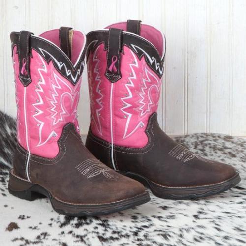 Women's  Pink Ribbon Boots
