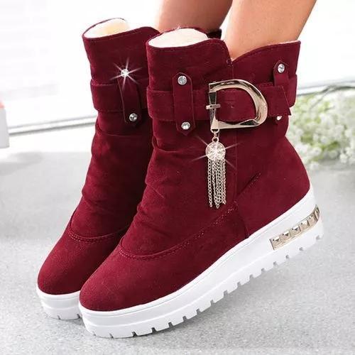 Women's Buckle Ankle Boots