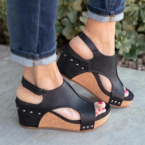Women Fashion Comfy Wedge Sandals