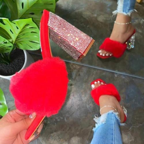 Women's Fashion Heel Slippers
