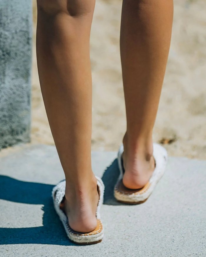 Women Flat Heel Espadrille Sandals