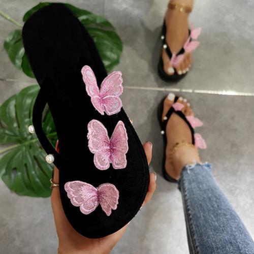US$ 39.50 - Women's Animal Print Round Toe Flat Heel Sandals - www.mensootd.com