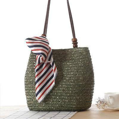 2019 New Style Straw Handbags Retro Shoulder Bags