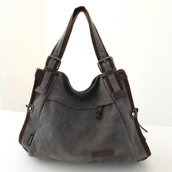 Canvas Casual Shoulder Bag Crossbody Bag Travel Handbag