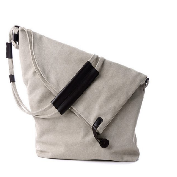 Women Vintage Canvas Casual Large Capacity Crossbody Bags Leisure Retro Shoulder Bags