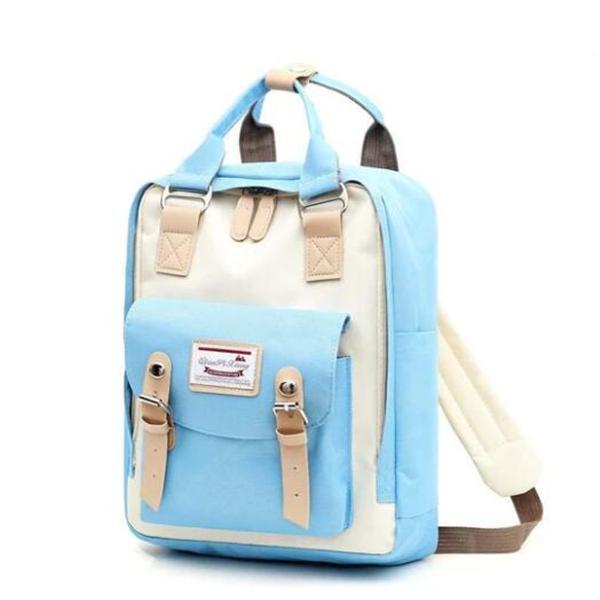 Large Capacity Multi-pocket Oxford Women Backpack Laptop Bag