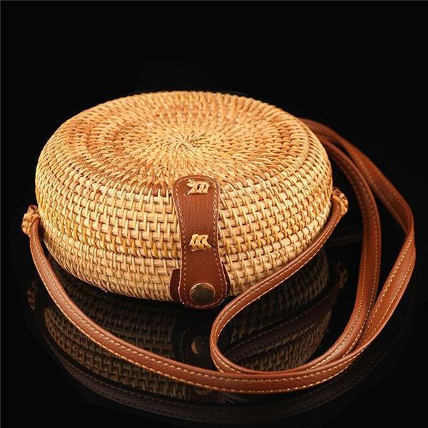 Handmade Women’s Straw Shoulder Bag