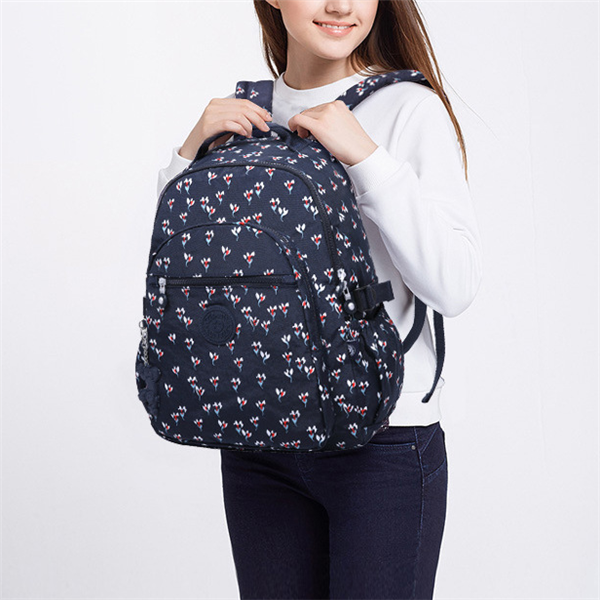 Nylon  Backpack Outdoor Travel Student Bag