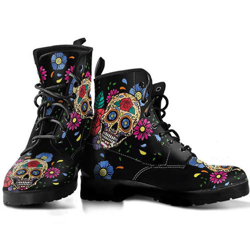Personality Print Martin Boots