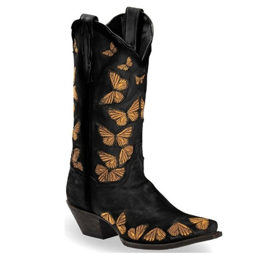 Embroidered Western Cowboy Boots