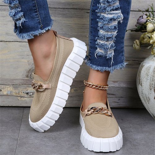 Large size casual & sneaker shoes women europe and america new round toe thick-soled casual viscose shoes