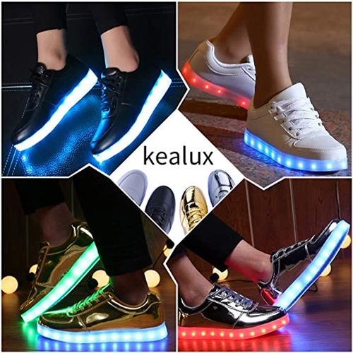 [Size for men]LED Sneaker Shoes Light Up Shoes for Women and Men USB Charging Shoes for Adult Unisex