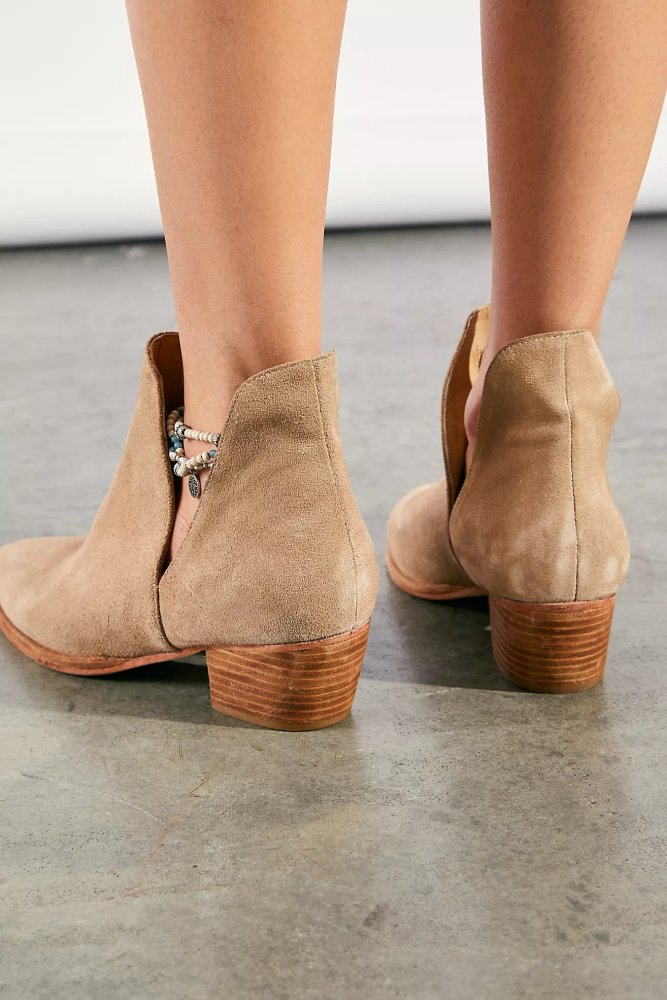 Charm Double V Ankle Boots