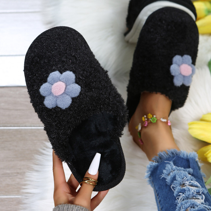 Home Daily Fur Slippers
