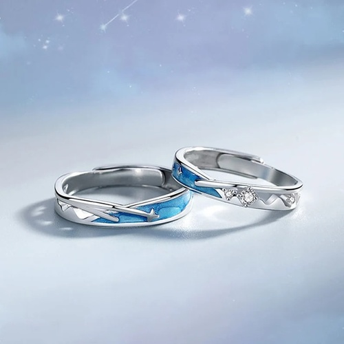 Meteor Couple Ring