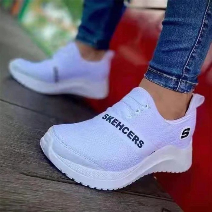 Women's Casual Athletic Breathable Mesh Slip On Sneakers
