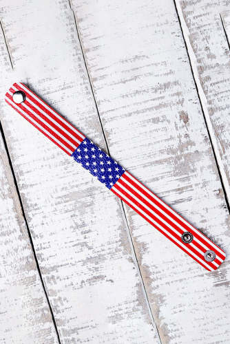 USA Flag Bracelets