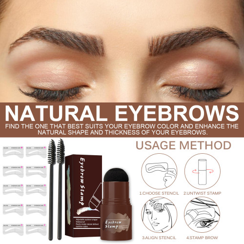🔥🔥  Perfect Brows Stencil & Stamp Kit