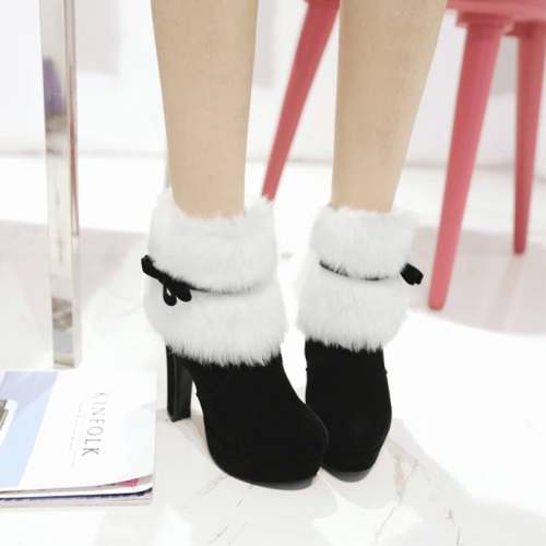 Winter Women Boots Christmas Ankle Boots