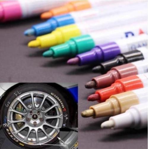 Waterproof, Non-Fading Tire Paint Pen-2PCS