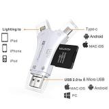 4-in-1 SD Memory Card Reader and Adapter