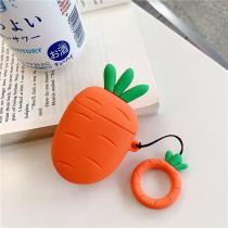 Carrot Cactus Silicone AirPods Case Cover
