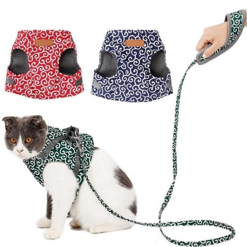 Us 39 99 Cat Vest Harness And Leash Set M Cccinlife Com