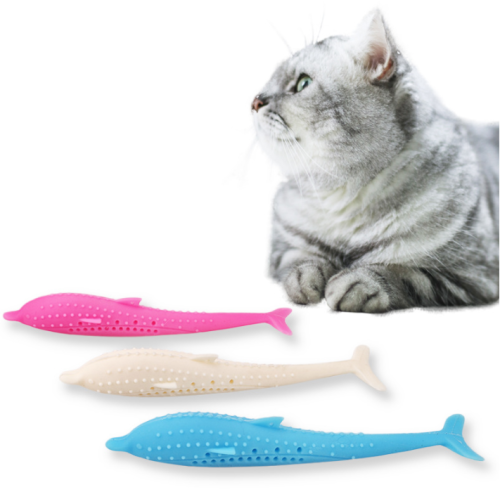 Cat Self-Cleaning Toothbrush Toy
