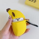 3D Banana Silicone AirPods Case Cover
