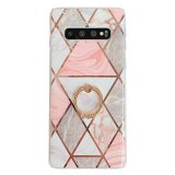 Ring Grip Marble Case For Samsung