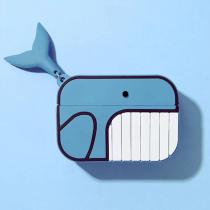 Cartoon Blue Whale AirPods Pro Case Cover