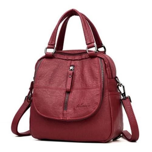 Fashion PU Leather Multipurpose Handbag