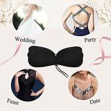 Lace Up Breast Lift Silicone Adhesive Bra