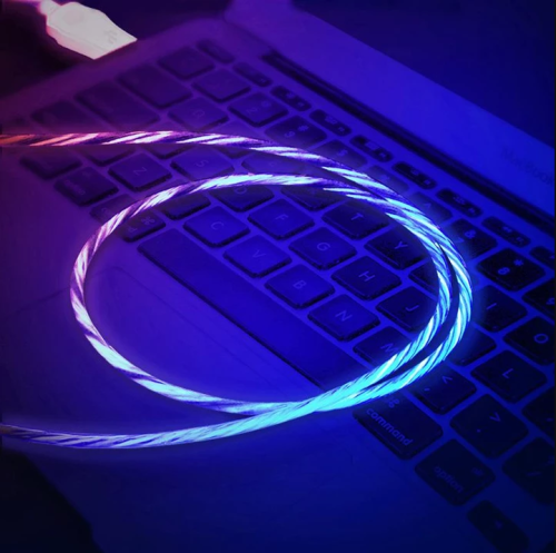 Flowing Luminous Phone Charging Cable