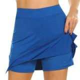 Anti-Chafing Active Elastic Skort With Hidden Pockets-Super Soft & Comfortable