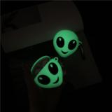 Glow In Dark Alien Silicone AirPods Case Cover
