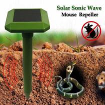 Solar Power Ultrasonic Sonic Mouse Mole Snakes Pest Rodent Repeller