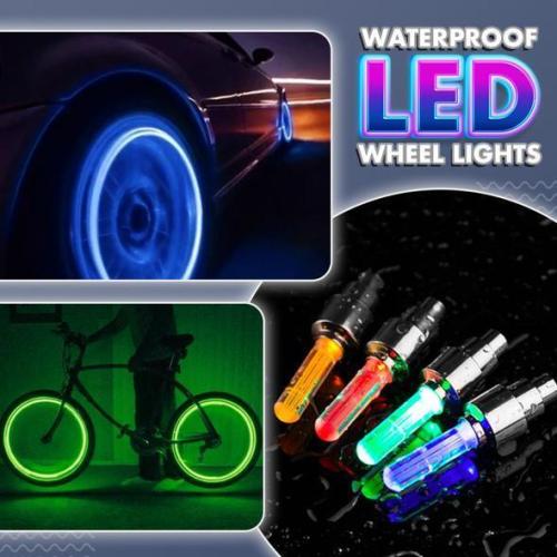 Waterproof Led Wheel Lights（4 PCS）
