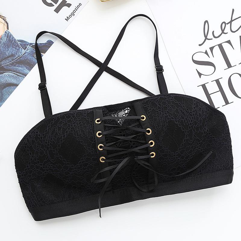 lace strapless bandeau