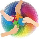 Gradient Color Rainbow Puzzle For Teens & Adults (1000 Pieces)