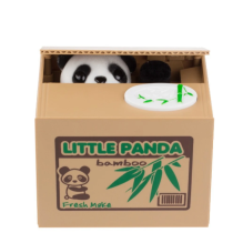 Money Stealing Panda Piggy Bank