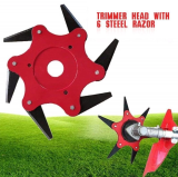6 Steel Razors Trimmer Head