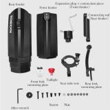 Bicycle Retractable Mudguard-Super Pressure Resistant with taillights