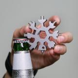18 in 1 Portable Multifunctional Snowflake Shape Wrench