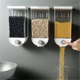 Wall-mounted dry food dispenser