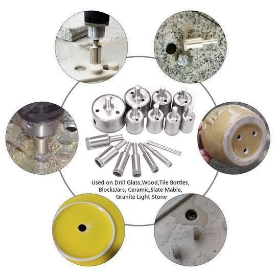 Us 29 99 Ceramic Flower Pot Hole Drilling Bit Set M Cccinlife Com